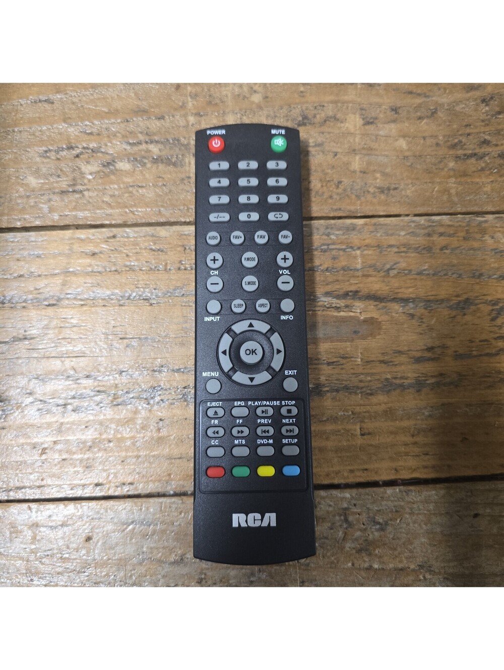 Used Original RCA RCRTU001 TV Remote Control- Untested